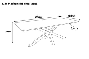 #200x100 #spider-gestellschwarz