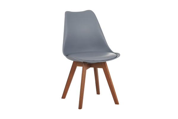 #nussbaumfarben #90x90 #schalenstuhlgrau