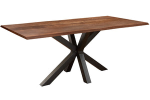 #nussbaumfarben #260x100 #spider-gestellschwarz