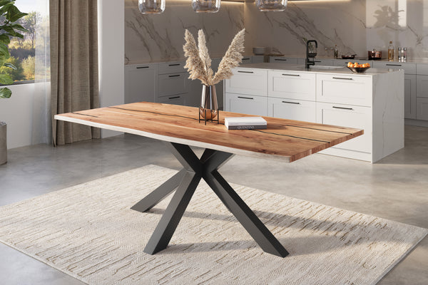 #naturfarben #240x100 #spider-gestellschwarz