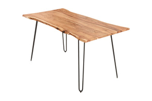 #naturfarben #180x90 #hairpin-gestellschwarz