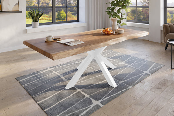 #naturfarben #200x110 #spider-gestellweiß
