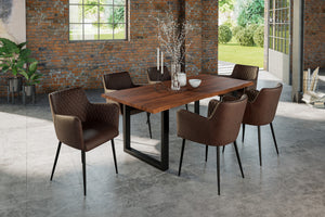 #nougatfarben #220x100 #u-gestellschwarz