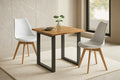 #holzwildeichen-optik #schalenstuhlweiß