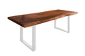 #nussbaumfarben #240x120 #u-gestellweiß