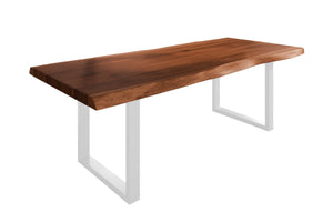 #nussbaumfarben #240x120 #u-gestellweiß