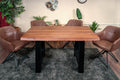 #nussbaumfarben #140x80 #a-gestellschwarz