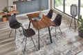 #nussbaumfarben #180x90 #vierfuß-gestellschwarz