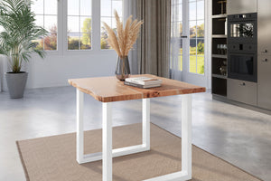 #naturfarben #80x80 #u-gestellweiß