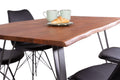 #nussbaumfarben #140x80 #hairpin-gestellschwarz