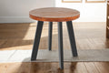 #nussbaumfarben #90x90 #vierfuß-gestellschwarz