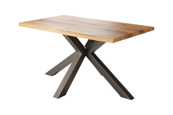 #holzwildeiche-optik #120x80 #spider-gestellschwarz