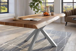 #naturfarben #240x110 #spider-gestellsilber