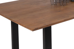 #nussbaumfarben #280x100 #u-gestellschwarz