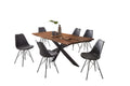 #nussbaumfarben #180x90 #spider-gestellschwarz