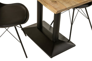 #mangonaturfarben #100x60 #säulen-gestellschwarz