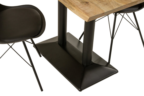 #mangonaturfarben #100x60 #säulen-gestellschwarz