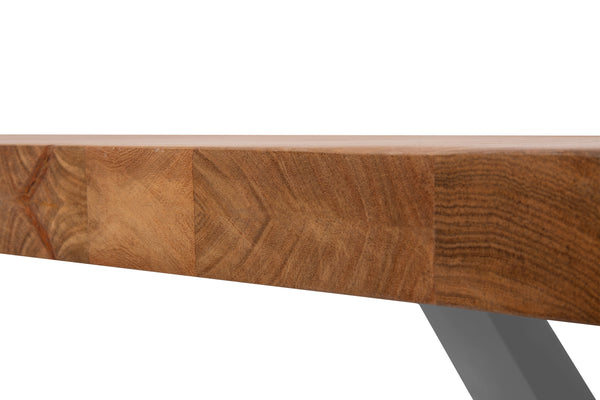 #naturfarben #180(280)x90 #x-gestellsilber