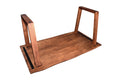 #nussbaumfarben #180x90 #v-holzgestellholzgestell