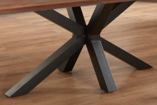 #nussbaumfarben #280x100 #spider-gestellschwarz