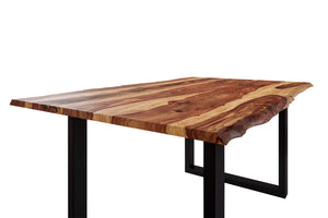 #naturfarbenlackiert #160x85 #u-gestellschwarz