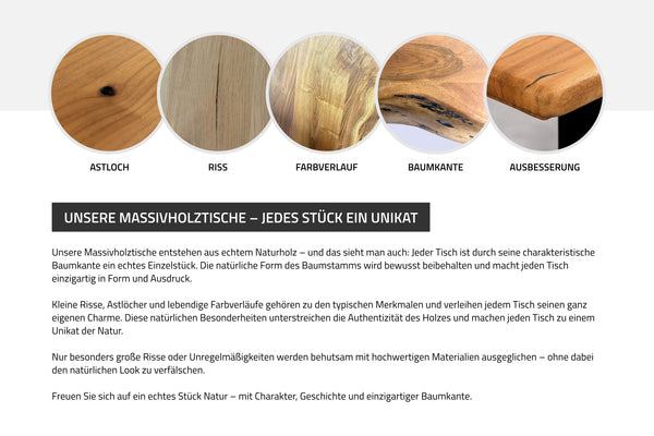 #naturfarben #280x100 #u-gestellschwarz
