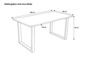#naturfarben #160x85 #u-holzgestellnatur