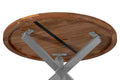 #nussbaumfarben #120cm #stern-gestellsilber