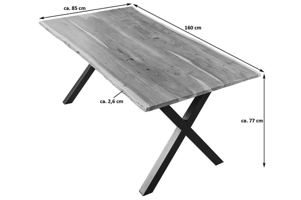 #naturfarben #160x85 #x-gestellschwarz