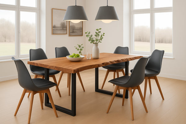 #naturfarben #240x100 #u-gestellschwarz