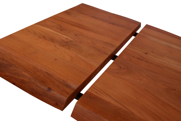 #nussbaumfarben #160(260)x90 #x-gestellschwarz