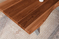 #akazienussbaumfarben #220x100 #x-gestellsilber