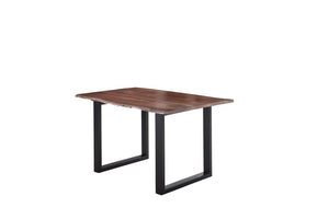 #nussbaumfarben #180x90 #u-gestellschwarz