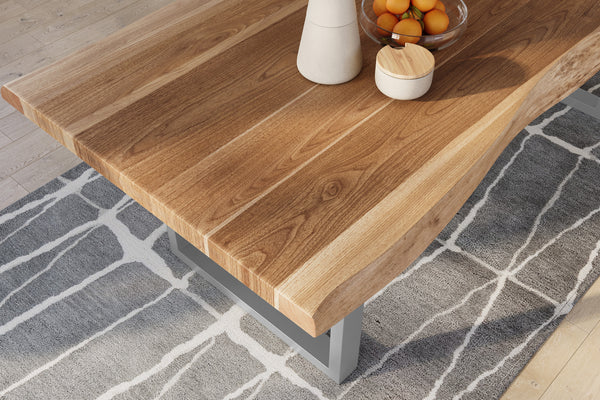 #naturfarben #220x110 #u-gestellsilber