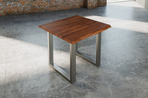 #nougatfarben #80x80 #u-gestellsilber
