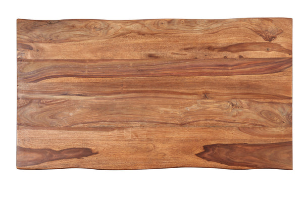 #sheeshamteakfarben #160x85 #u-gestellschwarz