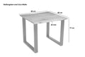 #80x80 #u-gestellweiß