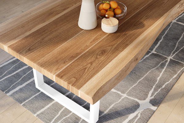 #naturfarben #320x120 #u-gestellweiß