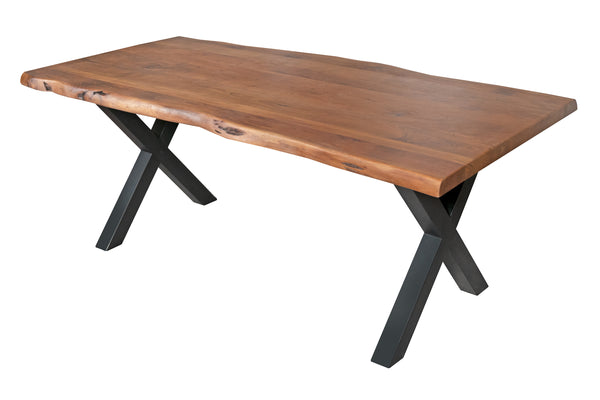 #nussbaumfarben #260x110 #x-gestellschwarz