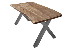 #naturfarben #180x90 #x-gestellsilber