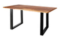 #sheeshamnaturfarben #180x90 #u-gestellschwarz