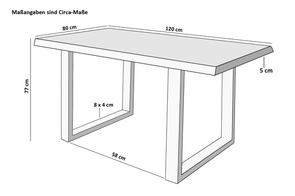 #mangoroughfarben #120x80 #u-gestellsilber