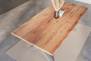 #naturfarben #180x90 #x-gestellsilber