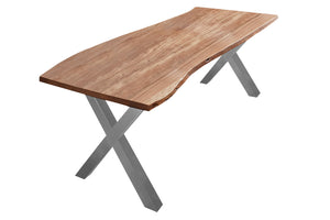 #naturfarben #240x100 #x-gestellsilber