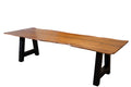 #nussbaumfarben #240x100 #a-gestellschwarz