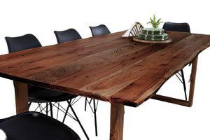 #nussbaumfarben #280x100 #u-holzgestellnussbaum