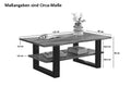 #akazienussbaumfarben #115x65 #u-gestellschwarz