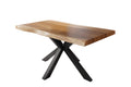 #akazienaturfarben #160x85 #spider-gestellschwarz