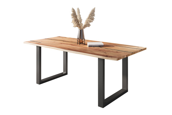 #naturfarben #220x100 #u-gestellschwarz