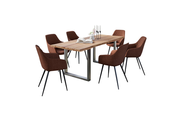 #naturfarben #180x90 #u-gestellsilber